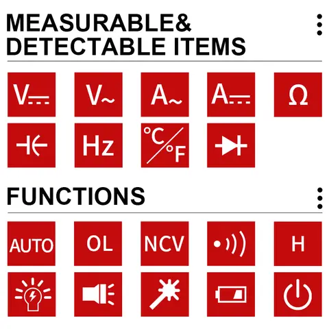 Multimètre Numérique Intelligent Multifonction